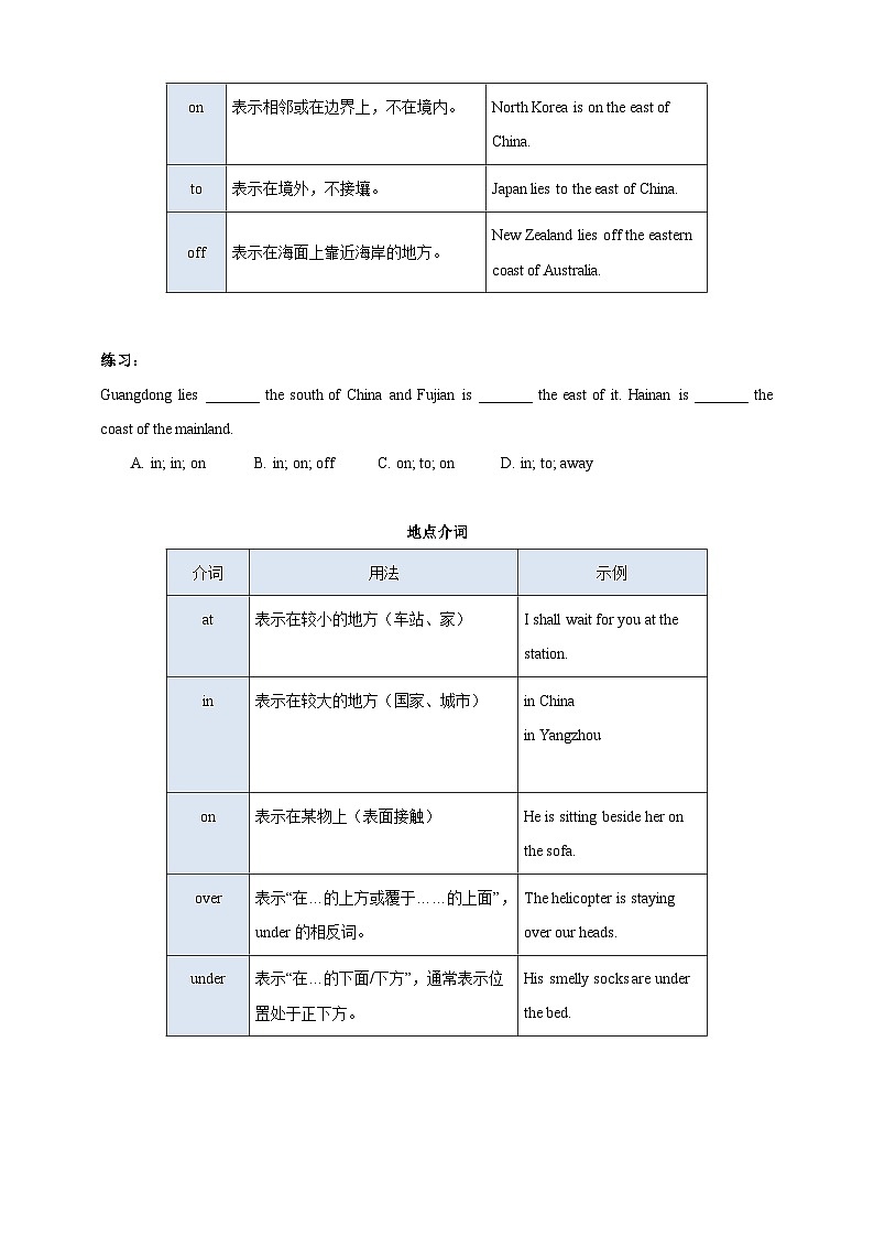 百日打卡-介词辨析1原卷版第2页