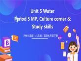 滬教牛津版（六三制）英語七下   Unit 5《 Water》 第5課時(shí)More practice 課件+教案+分層練習(xí)（含答案）+音視頻