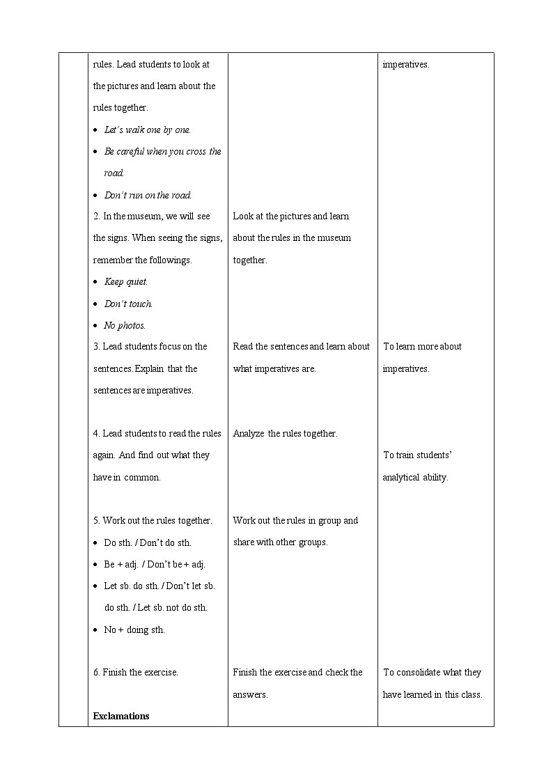 沪教牛津版（六三制）英语七下  Unit 7 《Poems 》第3课时Grammar 教案第2页