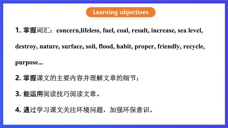 沪教牛津版(六三制)英语九下Module 2  Unit 3 The environment Period 1 Reading I  课件第2页