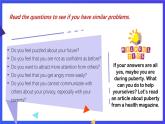 滬教牛津版(六三制)英語九下Unit 6 Caring for your health 第5課時(shí)More practice, Culture corner & Project 課件+教案+素材