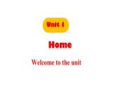 Unit 1 Home Welcome to the unit 課件2024-2025學(xué)年譯林版（2024）英語七年級下冊