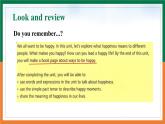 【公開課課件】Unit 1 The secrets of happiness Presenting ideas&Reflection 新教材2025外研版七下英語(含視頻）
