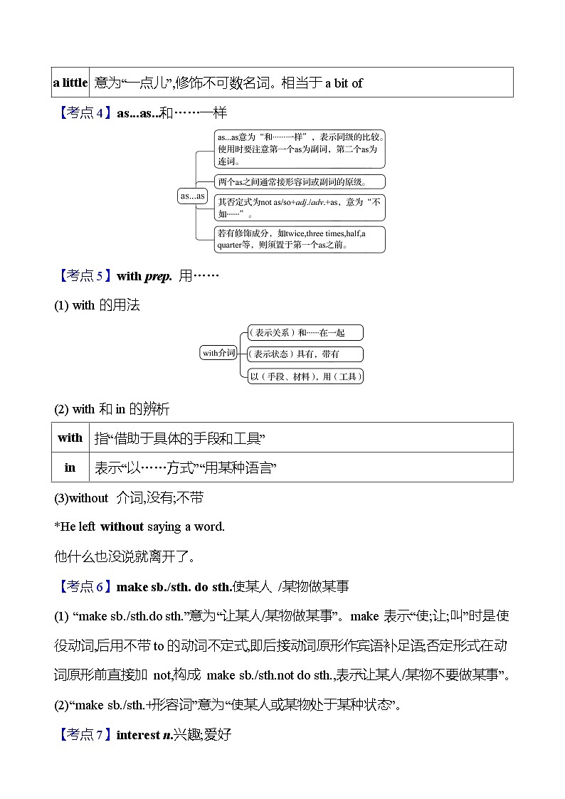 Module 6 Hobbies 知识清单 初中英语外研版八年级下册第2页