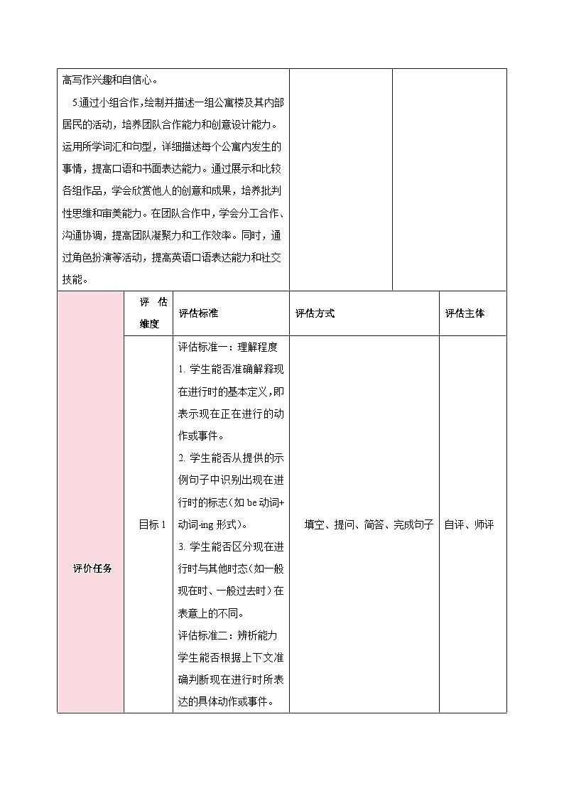 人教版（2024）英语七年级下册 Unit 5 Here and Now 第三课时Grammar Focus（教学设计）第3页