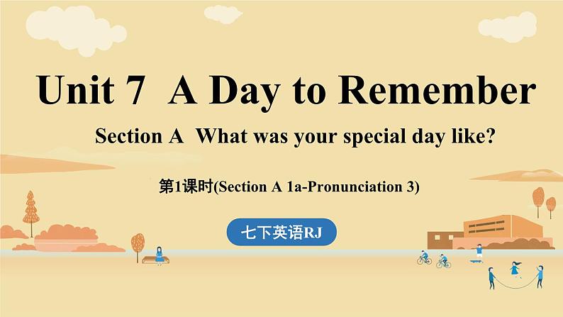 Unit 7 A Day to Remember (第1课时) Section A 1a-Pronunciation 3第1页