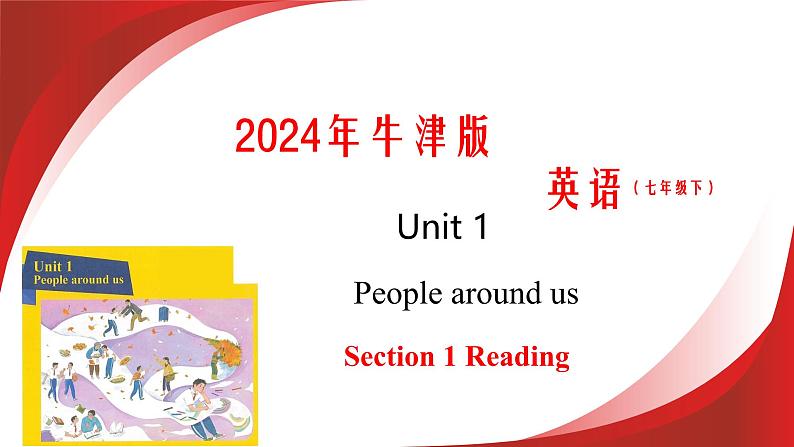 Unit 1 第1课时 Section 1 Reading（同步课件）-2024-2025学年七年级英语下册（沪教版2024）第1页