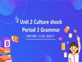 滬教牛津版（六三制）英語(yǔ)九下 Unit 2 《Culture shock 》第3課時(shí)Grammar 課件+教案