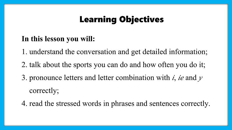 Lesson 1 Section A (1a-1d)+pronunciation第2页