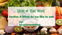 人教版（2024）七年级下册（2024）Unit 4 Eat Well多媒体教学ppt课件