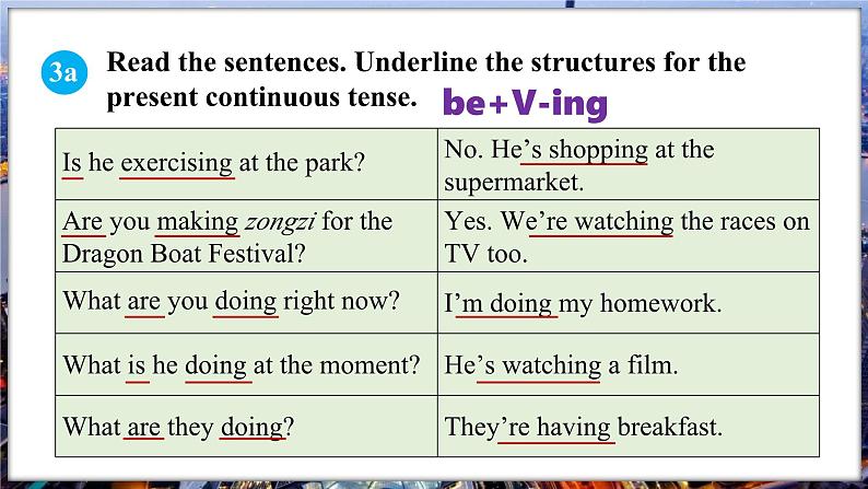 Lesson 3 Section A Grammar Focus第5页