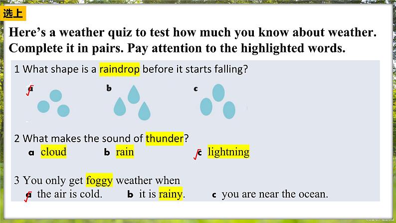 Lesson 1 Section A (1a-1d)+pronunciation第4页