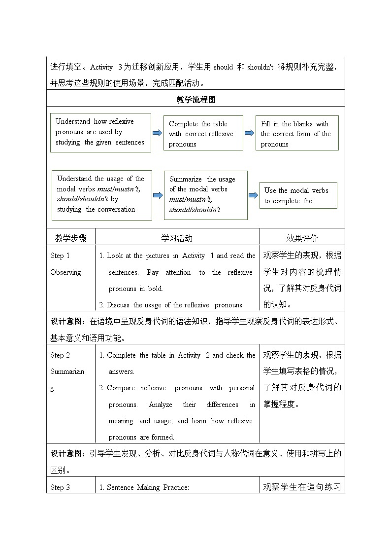 仁爱科普版（2024）七年级英语下册教案 Unit 11 Lesson 5 Grammar in Use第2页
