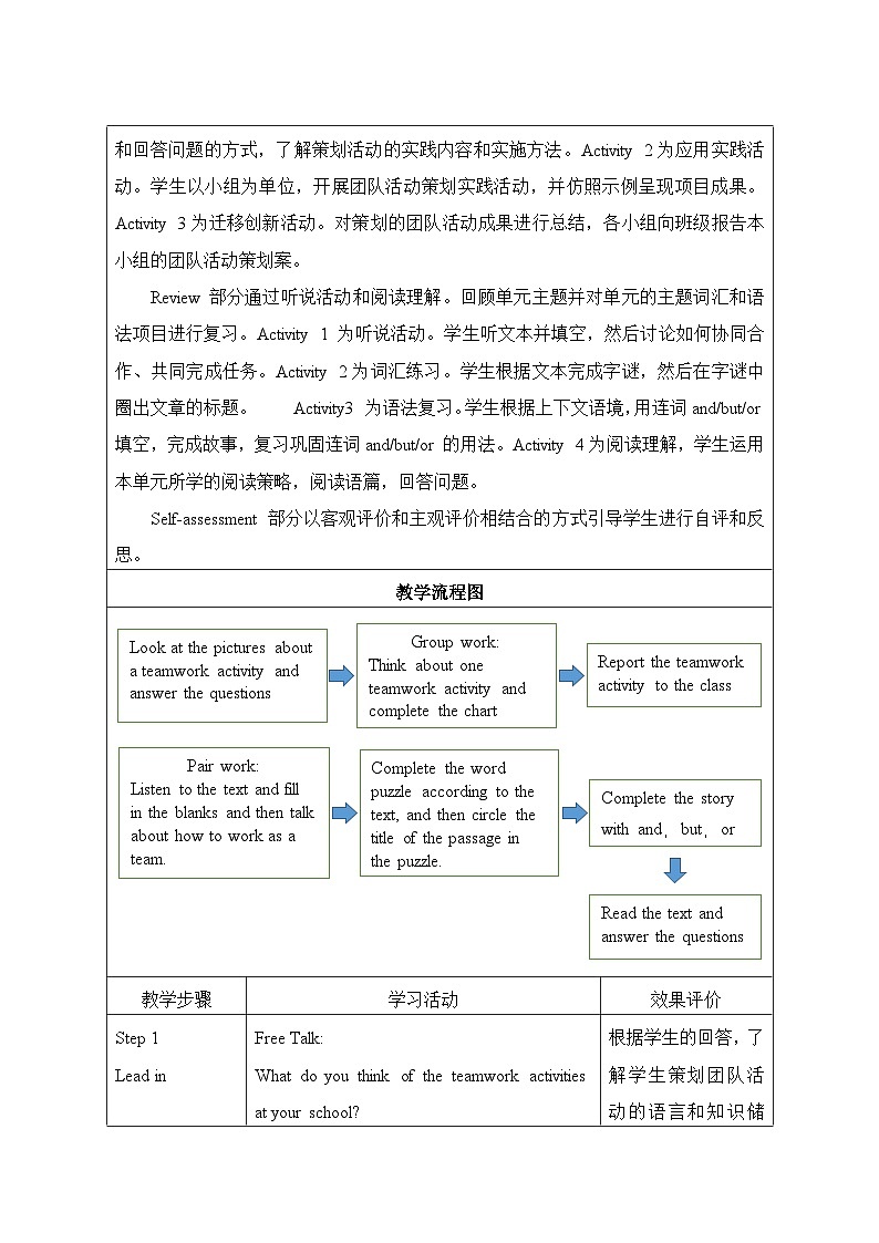仁爱科普版（2024）七年级英语下册教案 Unit 12 Lesson 8 Project and Review第2页