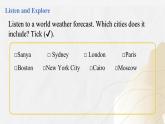 【核心素養(yǎng)】北師大版英語七年級(jí)下冊 Unit 3 Rain and Shine  Lesson 2 Weather Around the World 同步課件+同步練習(xí)
