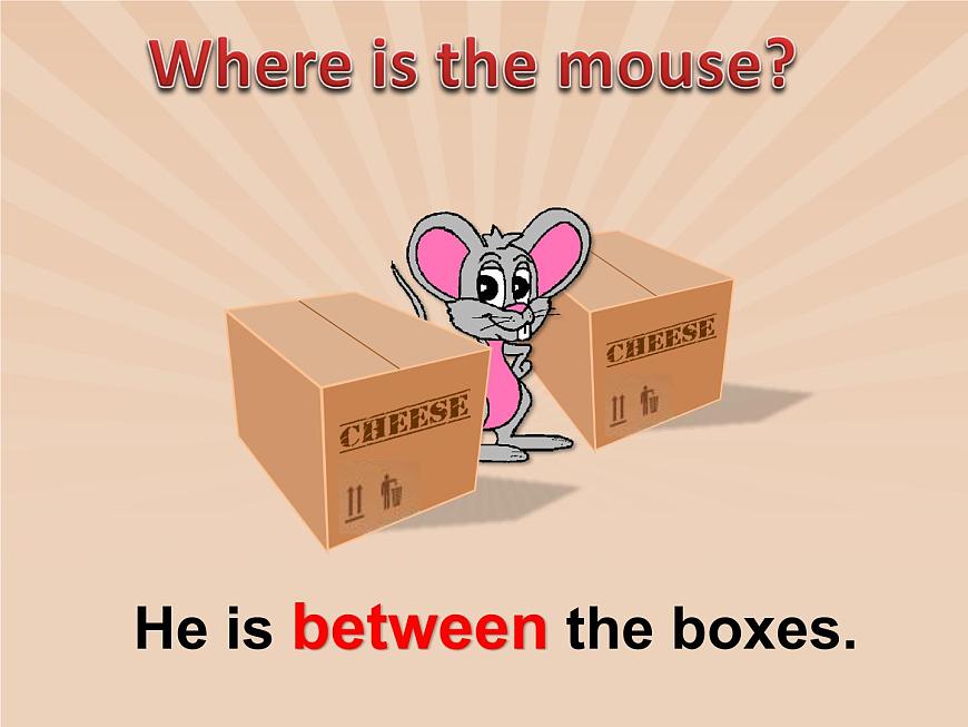 中小学英语 方位词操练 老鼠游戏课件+素材第7页