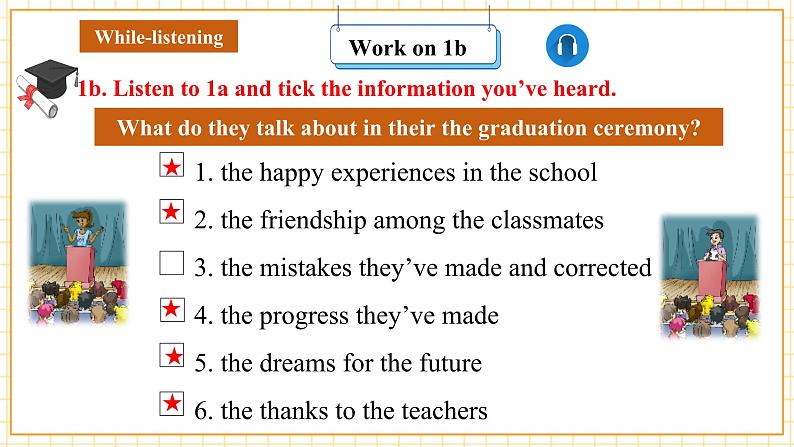 Unit 6 Topic 3 I will remember our friendship forever Section B 听说优质课第7页