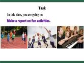 外研版（2024）英語七年級下冊 Unit 4  The art of having fun Presenting ideas+Reflection（課件）