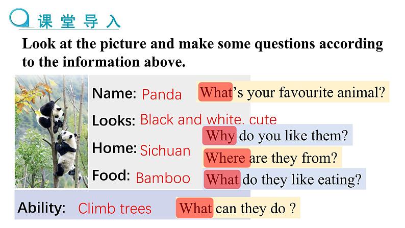 新人教版英语七年级下册Unit1 Animal Friends Section A （Grammar Focus） 第三课时课件第2页