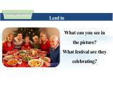 新外研版初中英语七上Unit4Time to celebrate Listening and speaking课件