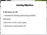 外研版七下英語  Unit1  Lesson 3 Developing ideas（課件+素材）