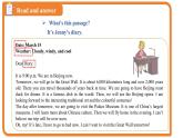 Unit 1 Lesson 5 A trip plan 課件  冀教版（2024）七年級(jí)下冊(cè)