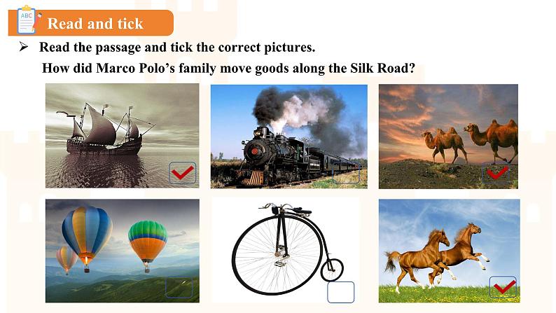 Unit 1 Lesson 6 Marco Polo and the Silk Road 课件  冀教版（2024）七年级下册第5页