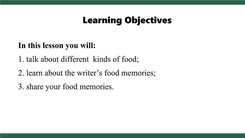 外研版（2024）英语七年级下册 Unit 3  Food matters Starting out+Understanding ideas(课件）第2页