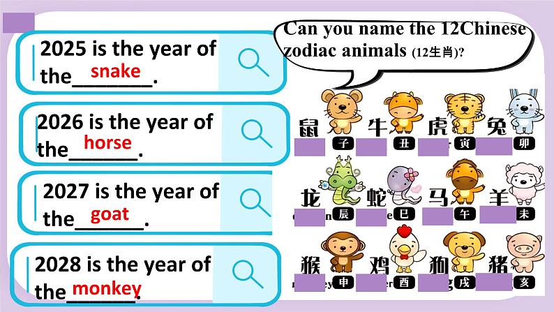 Unit 1 Animal Friends Section A 1a-1d （课件）人教版（2024）英语七年级下册第3页