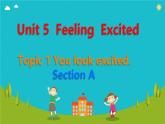 Unit  5  Topic 1 You look excited Section A（課件）仁愛科普版英語八年級下冊