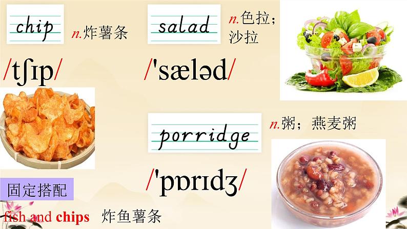 Unit 4 Eat Well Words（课件）人教版（2024）英语七年级下册第7页