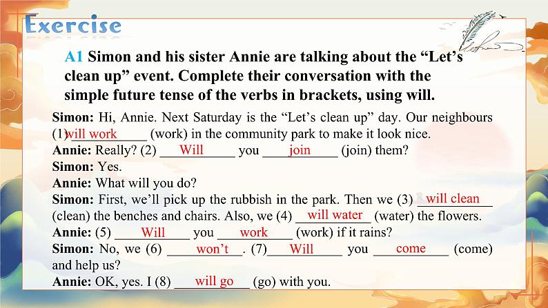 新译林版初中英语7年级下册 Unit2 Neighbourhood Grammar 课件第8页