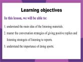 外研版（2024）七下英語課件 Unit2 Developing ideas—Listening and speaking