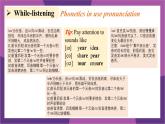 外研版（2024）七下英語課件 Unit2 Developing ideas—Listening and speaking