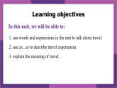 外研版（2024）七下英語(yǔ)課件 Unit6 Starting out