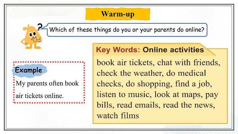 Unit 1 Technology and the Future Lesson 2 Online Life（课件）- 2024-2025学年八年级英语下册（北师大版）第3页