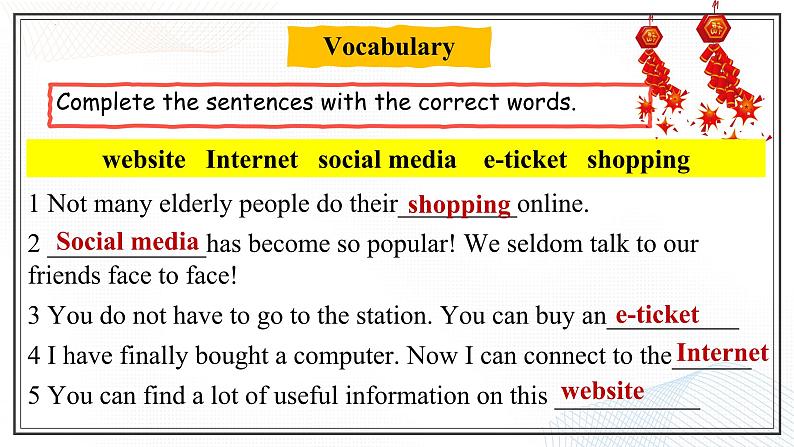 Unit 1 Technology and the Future Lesson 2 Online Life（课件）- 2024-2025学年八年级英语下册（北师大版）第6页