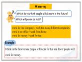 Unit 1 Technology and the Future Lesson 3 Tomorrow's Jobs（課件）- 2024-2025學(xué)年八年級(jí)英語(yǔ)下冊(cè)（北師大版）