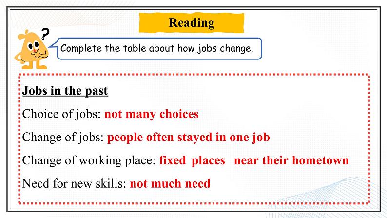 Unit 1 Technology and the Future Lesson 3 Tomorrow's Jobs（课件）- 2024-2025学年八年级英语下册（北师大版）第6页