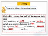 Unit 3 Festivals and Holidays Lesson 8  A Picnic（課件）- 2024-2025學(xué)年八年級(jí)英語下冊(cè)（北師大版）