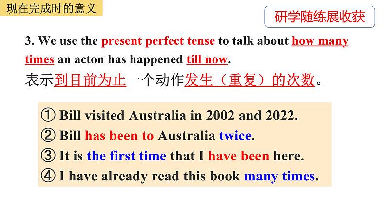 牛津译林版初中英语八年级下册 U1 past and present Grammar 课件第5页