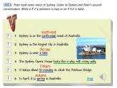 牛津譯林版初中英語八年級下冊 U3  online tours Integrated skills 課件