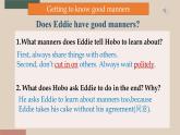 牛津譯林版初中英語八年級(jí)下冊(cè) U5  good manners Welcome 課件