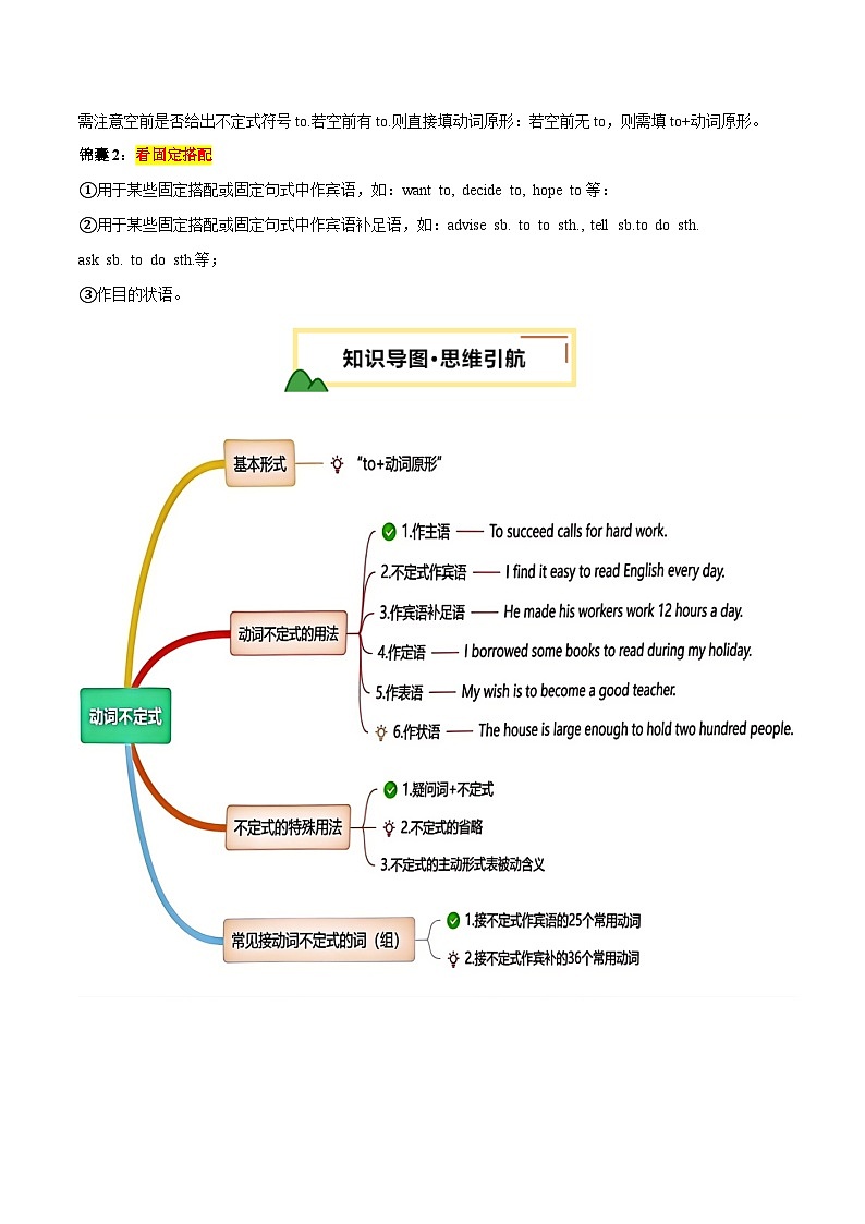 2025年中考英语一轮复习 第06讲 动词不定式（讲义）（全国通用）（解析版）第3页