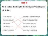 Unit 2 Lesson4 Running for monitor - 初中英语七年级下册 同步教学课件+同步练习（冀教版2024）