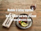 【新課標(biāo)公開課】Module 6 Unit 2  Knives and forks are used for most Western food.2025外研版九下英語課件
