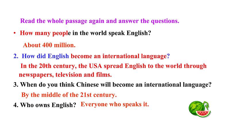 【新课标公开课】M7U2 We all own English.2025外研版九下英语课件第8页