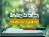 [優(yōu)質(zhì)閱讀寫作課課件】Unit6 power of plants Developing ideas reading for writing2024新外研七上英語(yǔ)