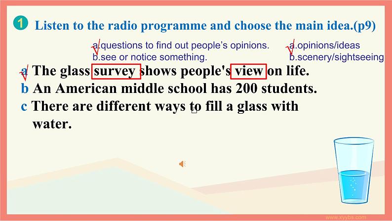 【新课标公开课】Unit1 The secrets of happiness Developing ideas listening and speaking 2025新外研版七下英语（含音频）课件PPT第5页