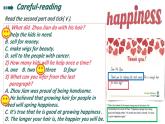 【新課標(biāo)公開課】Unit1 The secrets of happiness Developing ideas Reading for writing 2025新外研版七下英語(yǔ)課件